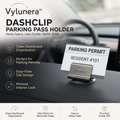Vylunera™ DashClip Parking Pass Holder